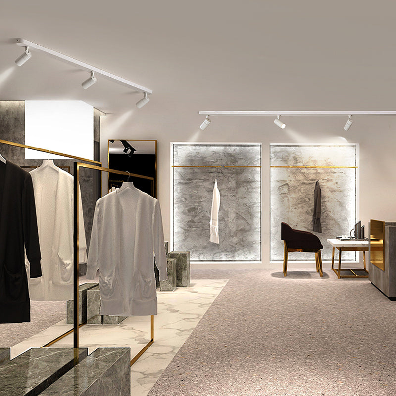 Forme cylindrique LED Rail Plafond Plafon