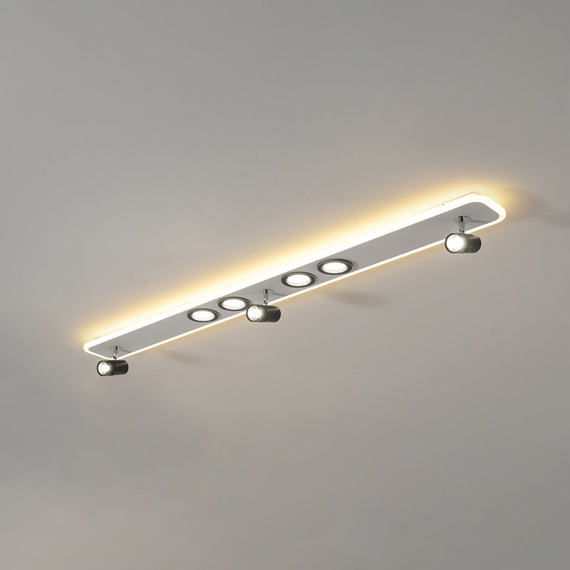 Forme cylindrique LED Rail Plafon