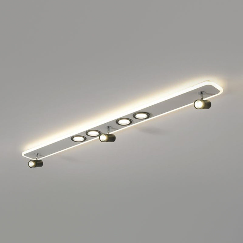 Forme cylindrique LED Rail Plafon