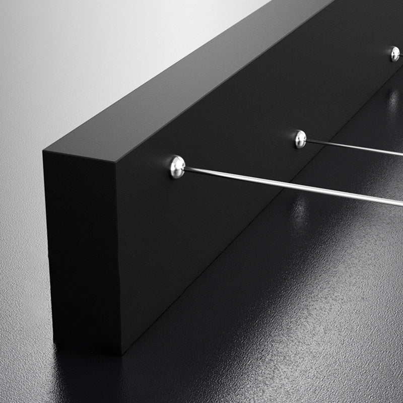 Lámparas de lámparas de geometría de geometría moderna de lámparas LED LED de 5 cabezas