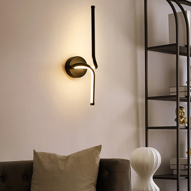 APELIZACIÓN DE ILUMINACIÓN DE LUN DE METAL DE MEJOR DE MUBIERA DE MUBLA LED de estilo simple