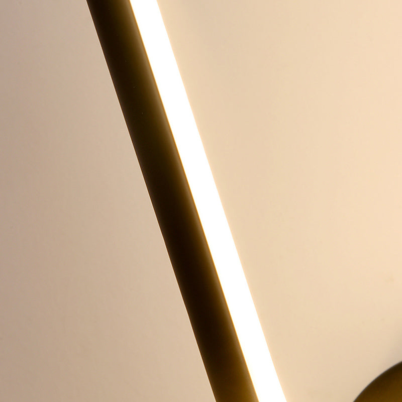 APELIZACIÓN DE ILUMINACIÓN DE LUN DE METAL DE MEJOR DE MUBIERA DE MUBLA LED de estilo simple