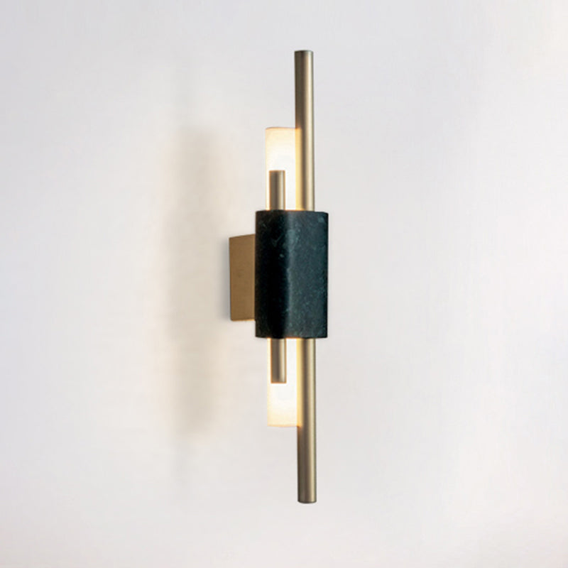 Creative Marble Wall Light Fixture Modern Style Wall Sconce Light
