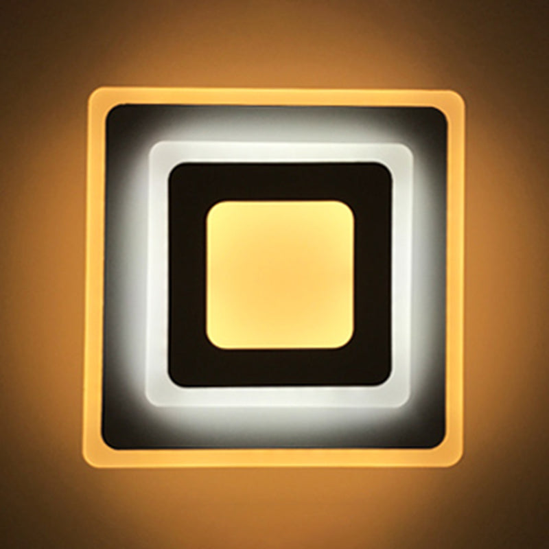 Sconce Light Fixture Modern Style LED Metal Wall Sconce Lighting for Bedroom