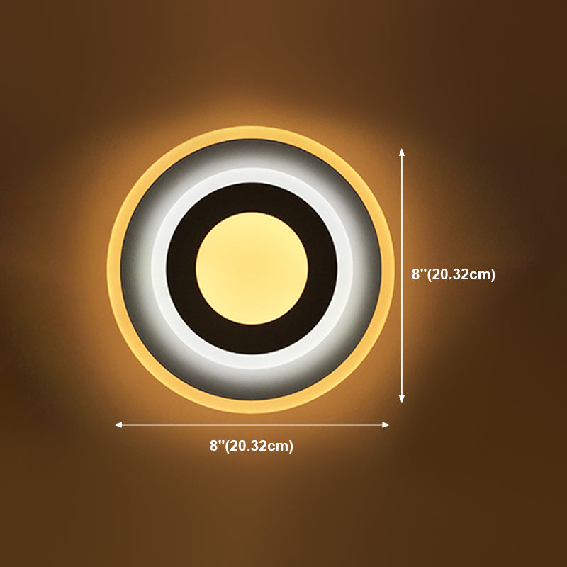 Sconce Light Fixture Modern Style LED Metal Wall Sconce Lighting for Bedroom