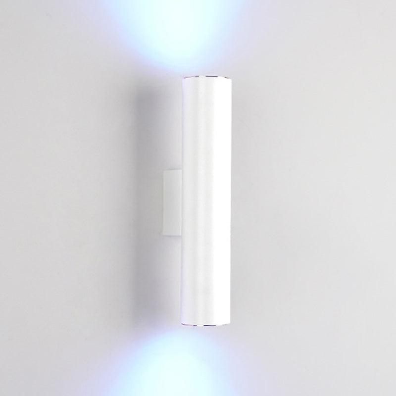 Metal Cylinder Sconce Light Fixture Nordic Style LED Wall Mount Light Fixture