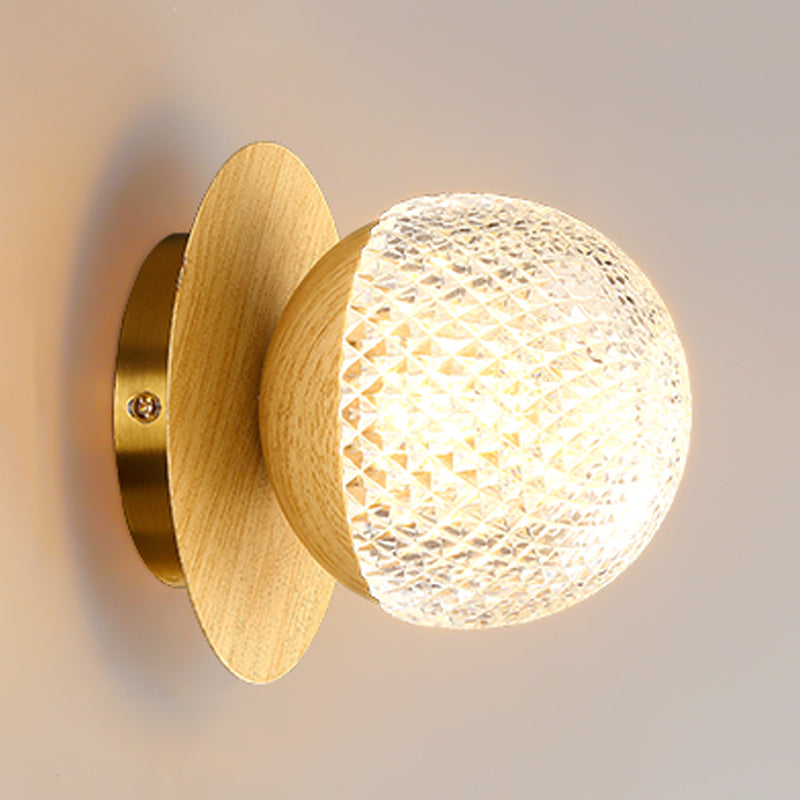 Iluminación montada en la pared estilo minimalista de pared de metal iluminación de pared