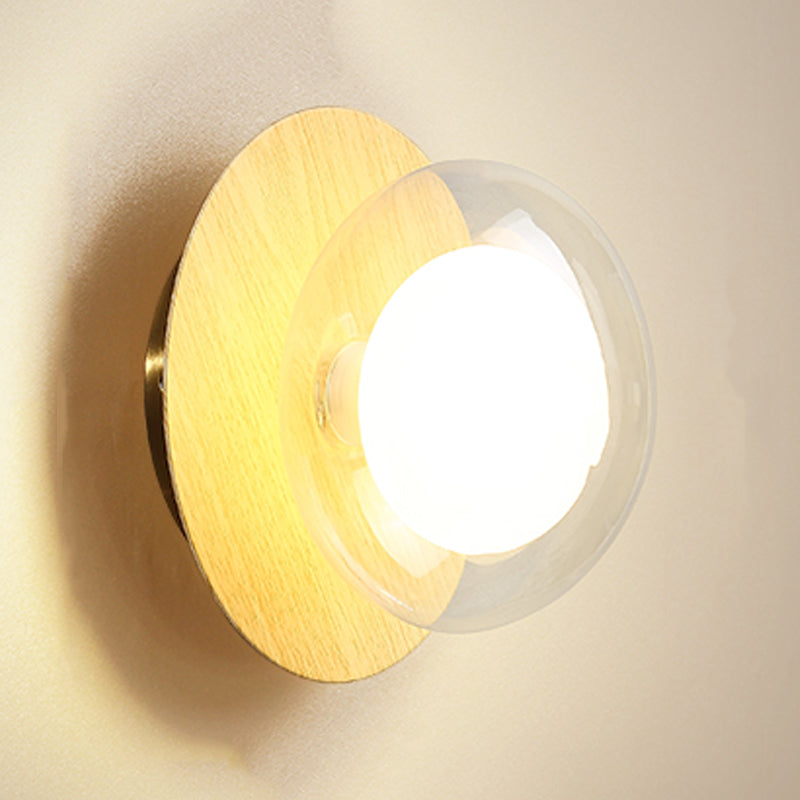 Iluminación montada en la pared estilo minimalista de pared de metal iluminación de pared