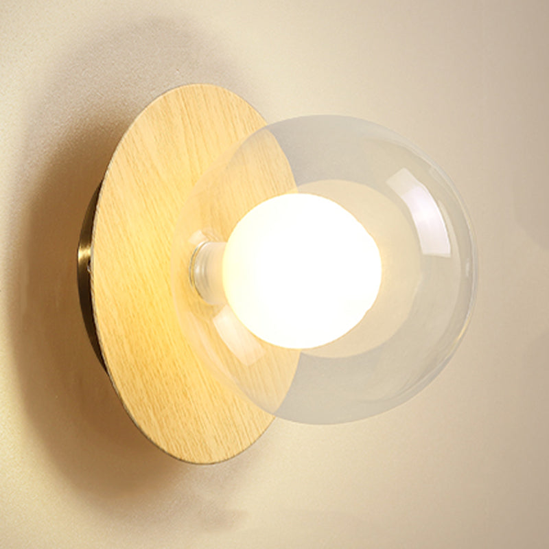 Iluminación montada en la pared estilo minimalista de pared de metal iluminación de pared