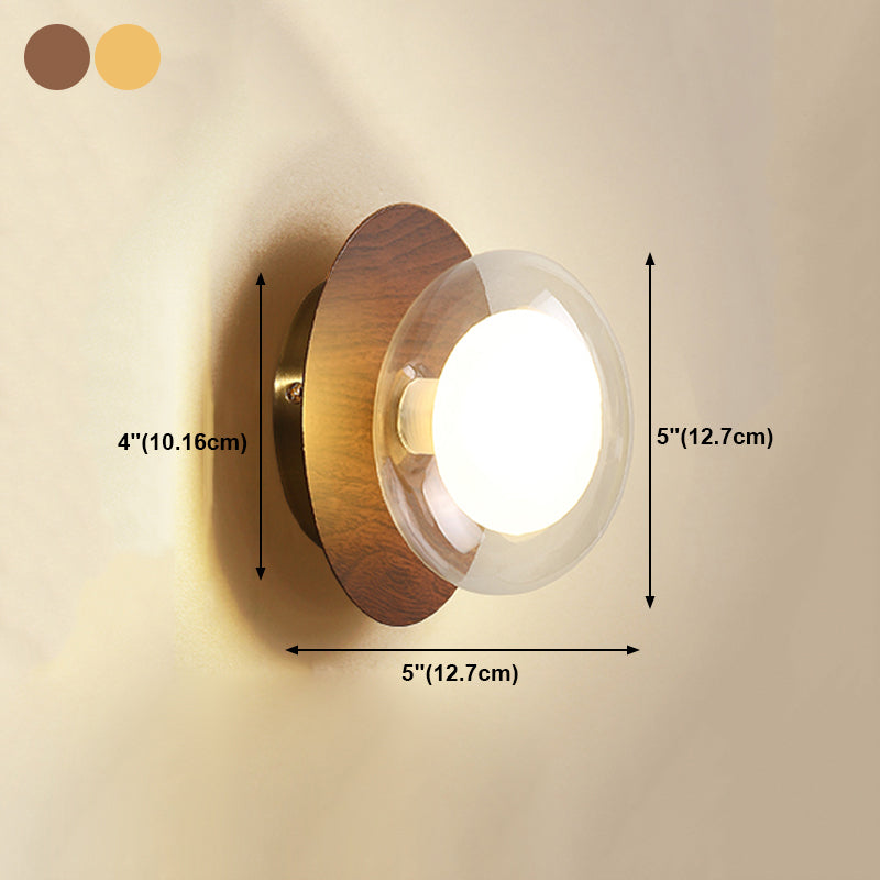 Iluminación montada en la pared estilo minimalista de pared de metal iluminación de pared
