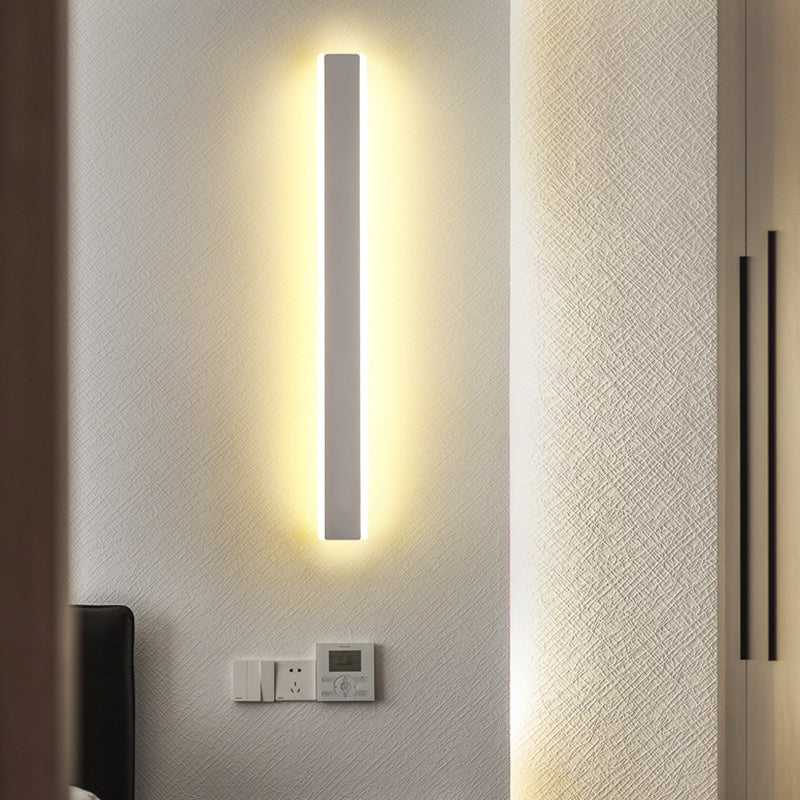 Wall Sconce Lighting Simple Style LED Metal Wall Mounted Light for Bedroom