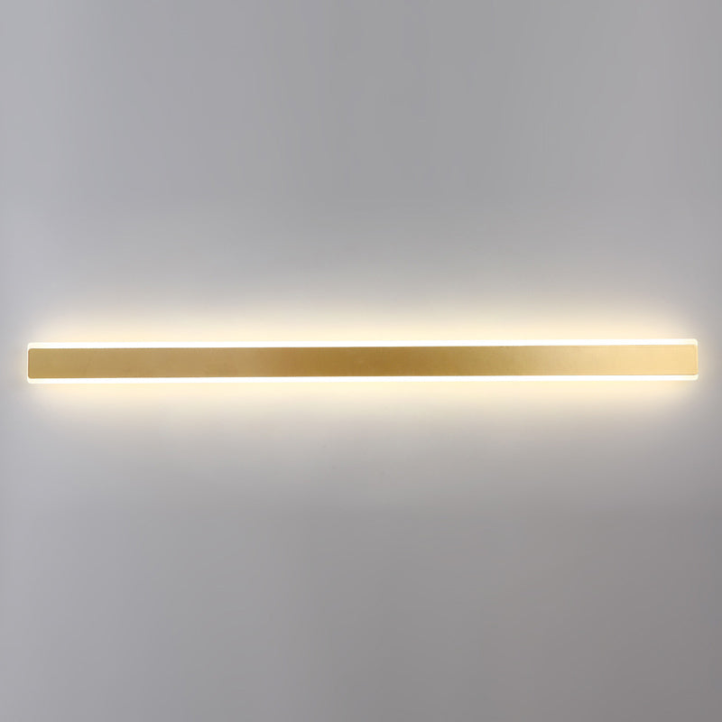 Wall Sconce Lighting Simple Style LED Metal Wall Mounted Light for Bedroom