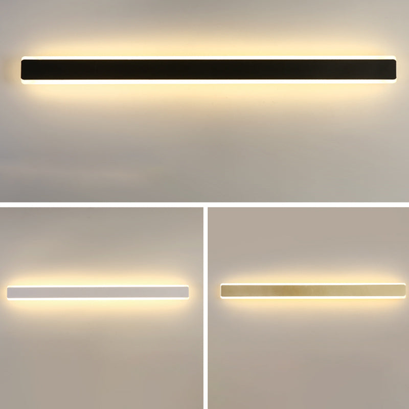 Wall Sconce Lighting Simple Style LED Metal Wall Mounted Light for Bedroom