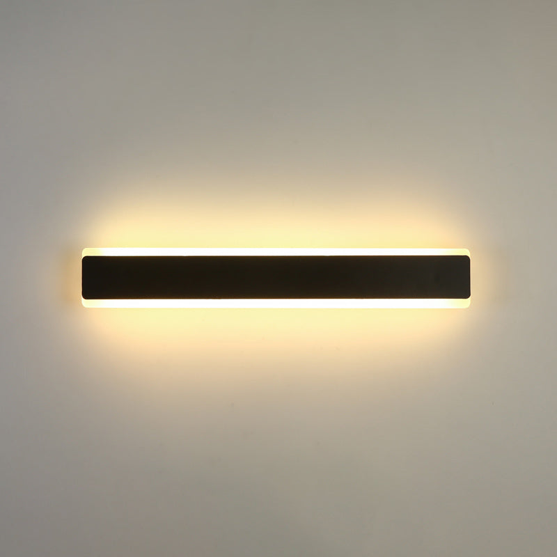 Wall Sconce Lighting Simple Style LED Metal Wall Mounted Light for Bedroom