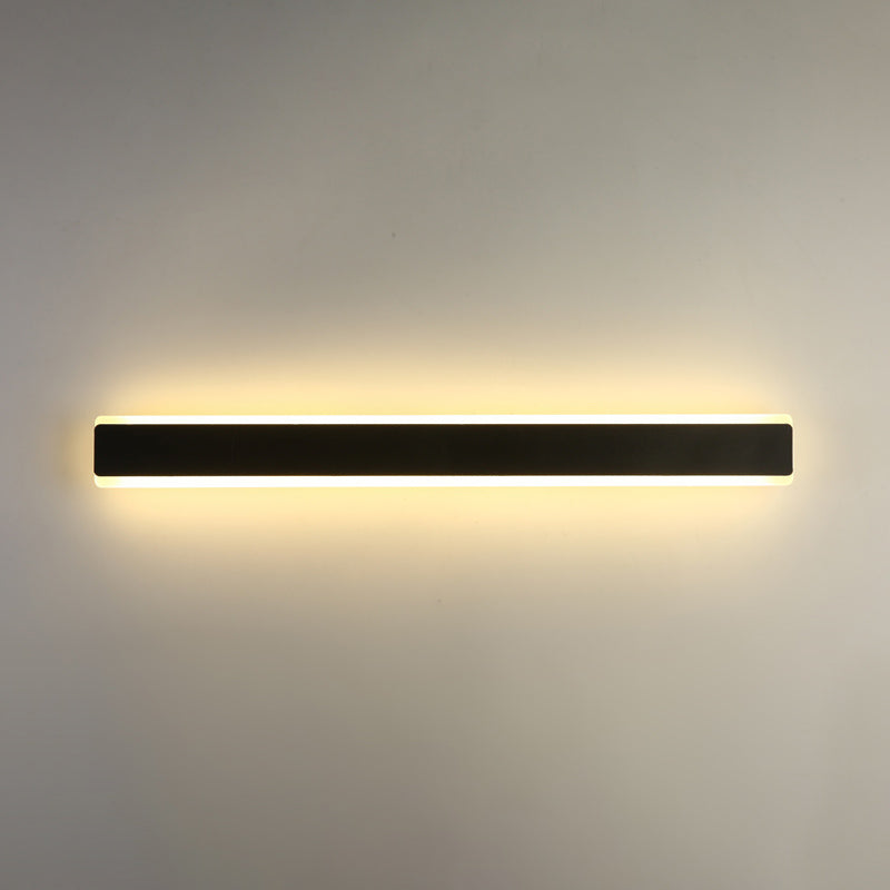 Wall Sconce Lighting Simple Style LED Metal Wall Mounted Light for Bedroom
