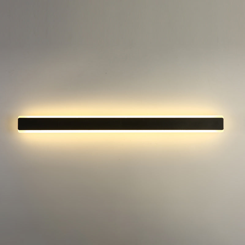 Wall Sconce Lighting Simple Style LED Metal Wall Mounted Light for Bedroom