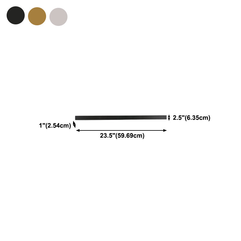 Wall Sconce Lighting Simple Style LED Metal Wall Mounted Light for Bedroom