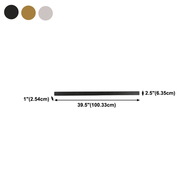 Wall Sconce Lighting Simple Style LED Metal Wall Mounted Light for Bedroom