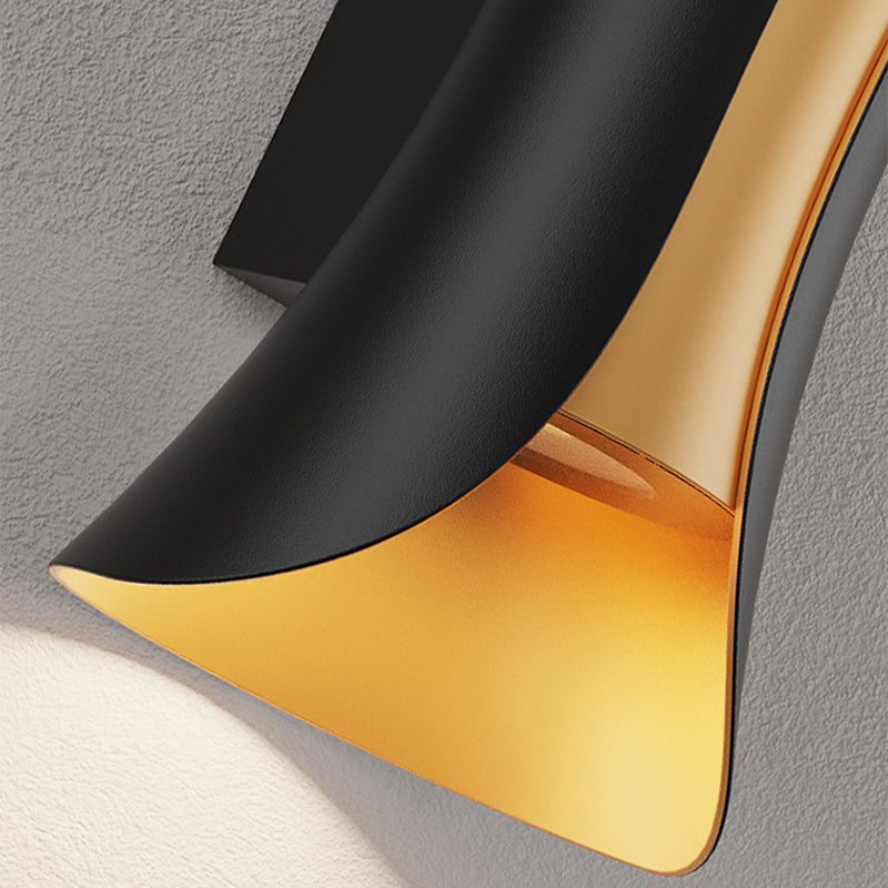 Modern Style Metal Wall Light Geometric Shape LED Wall Washer for Outdoors