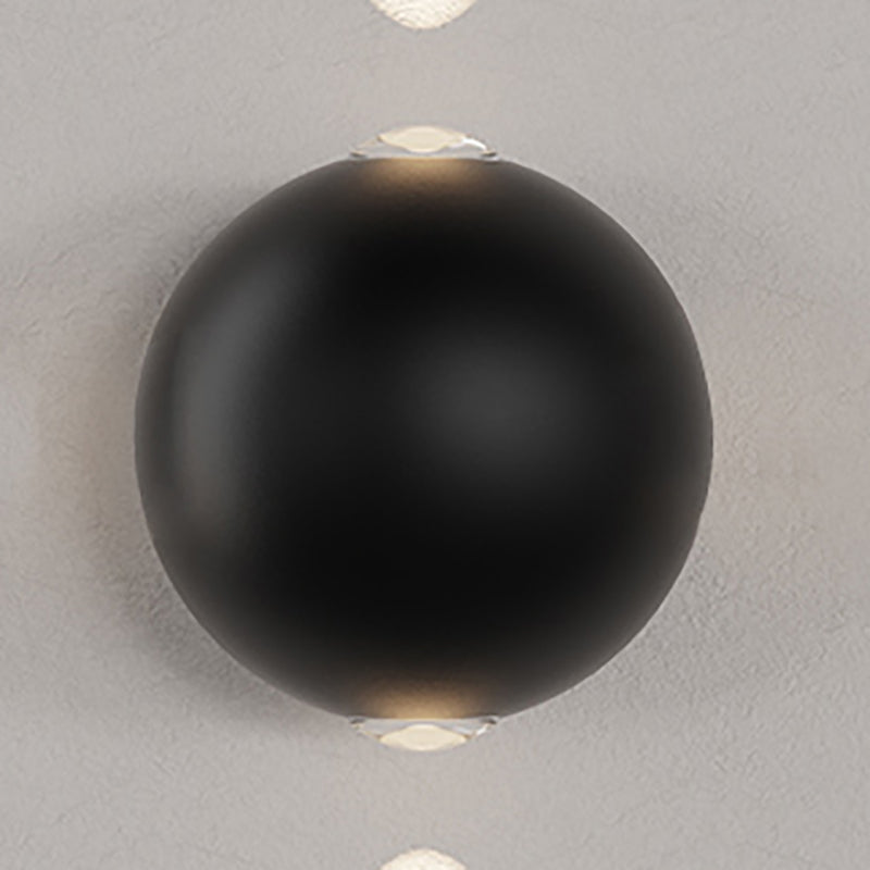 Modern Style Metal Wall Light Geometric Shape LED Wall Washer for Outdoors