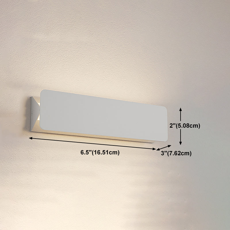 Modern Style Metal Wall Light Geometric Shape LED Wall Washer for Outdoors