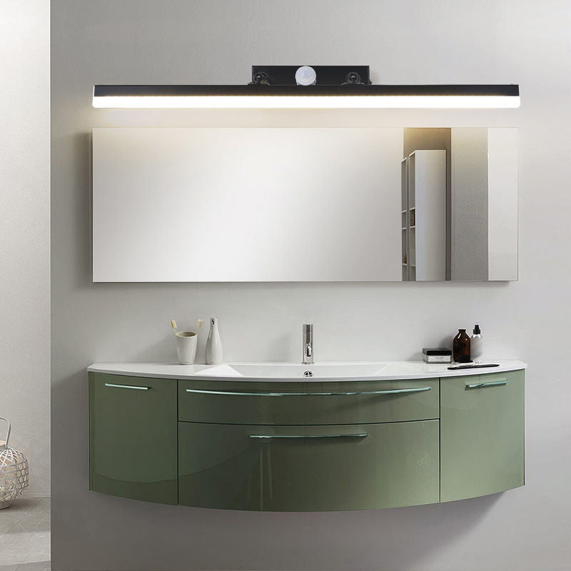 Accesorio de iluminación de pared luz de pared de metal led simple para el baño