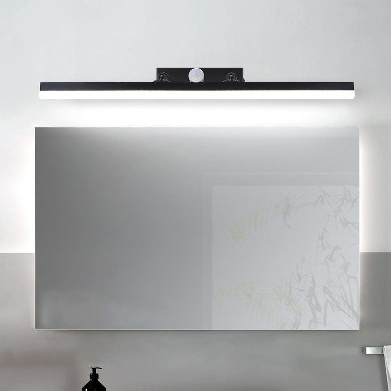 Accesorio de iluminación de pared luz de pared de metal led simple para el baño