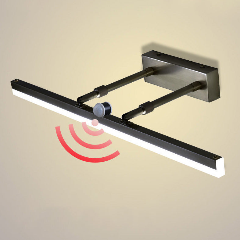 Accesorio de iluminación de pared luz de pared de metal led simple para el baño