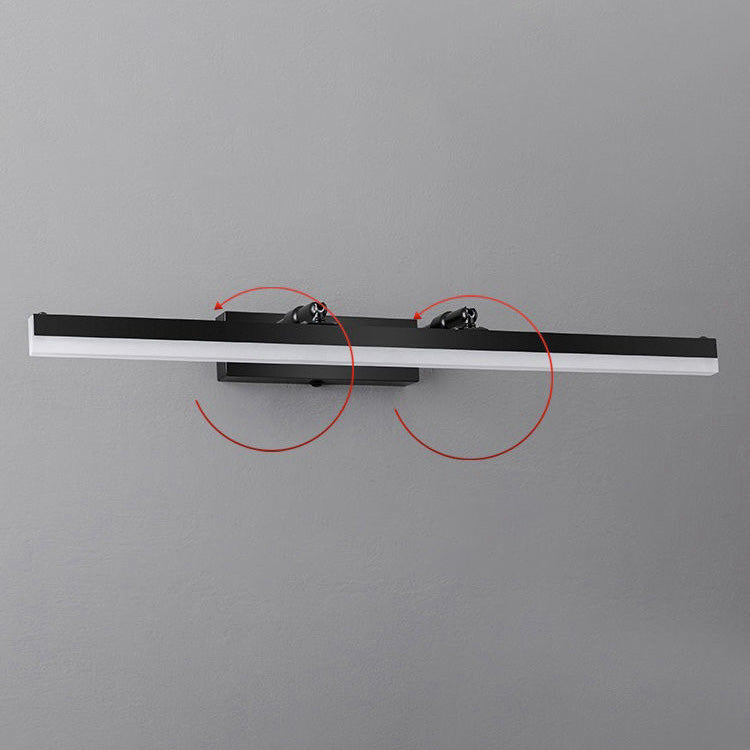 Accesorio de iluminación de pared luz de pared de metal led simple para el baño