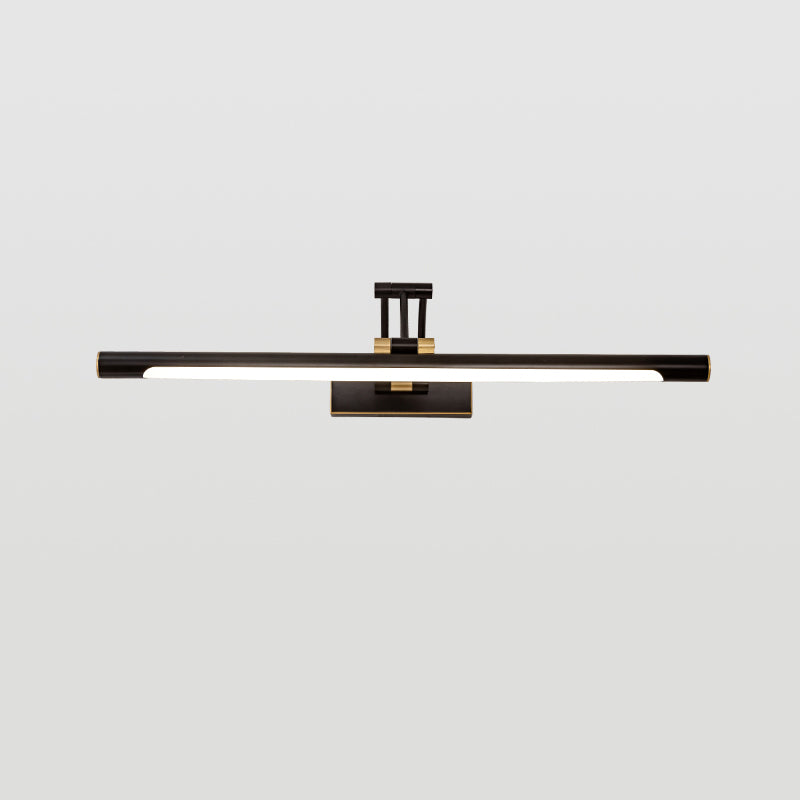 Linear Shape Metal Mirror Wall Light Modern 1-Light Mirror Wall Mounted Light