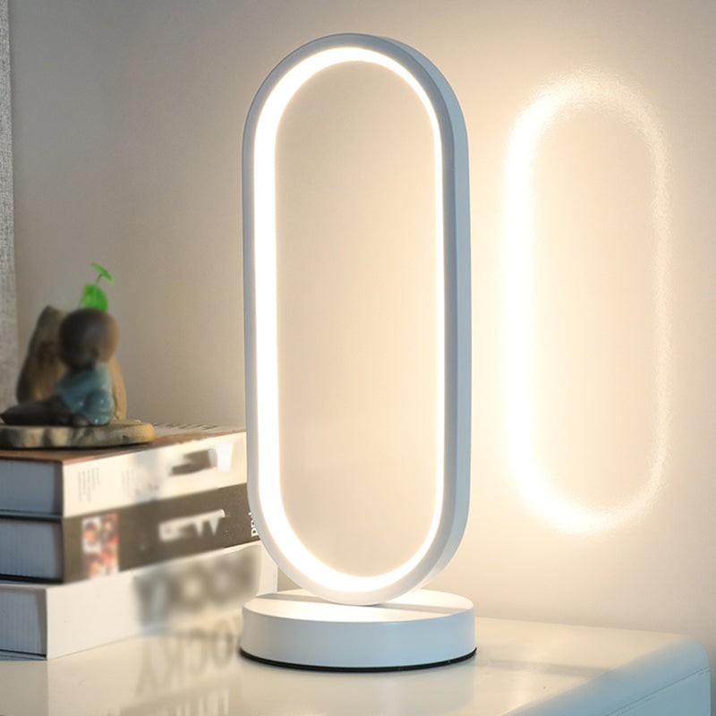 1-licht lineaire tafelverlichting moderne stijl metalen tafellicht voor het bedzijde