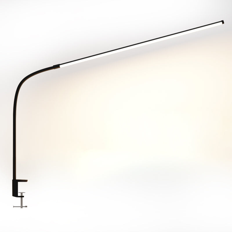 1 Leichte lineare Tischbeleuchtung moderner Metalltischlicht für Schlafzimmer