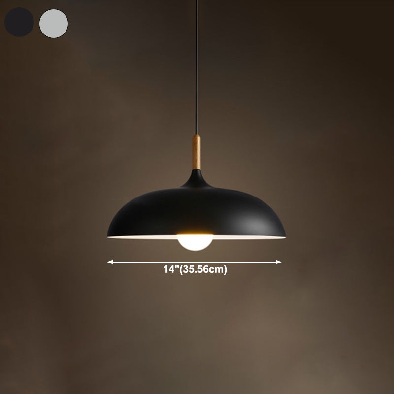 Geometric Shape Metal Hanging Light Modern Style 1 Light Hanging Light Mount Fixtures