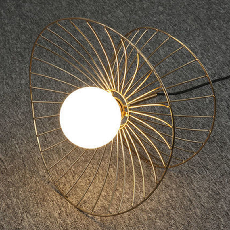 Drahtkäfig Esszimmer Anhänger Leuchte Leuchten Loft Style Metal 1-Light Drop Lampe