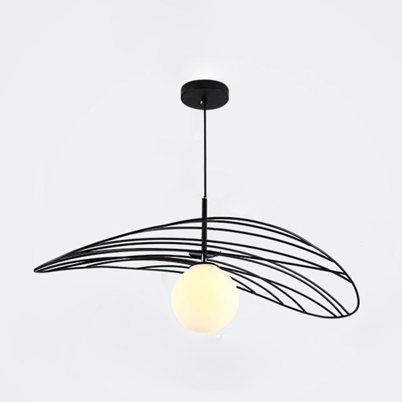 Drahtkäfig Esszimmer Anhänger Leuchte Leuchten Loft Style Metal 1-Light Drop Lampe