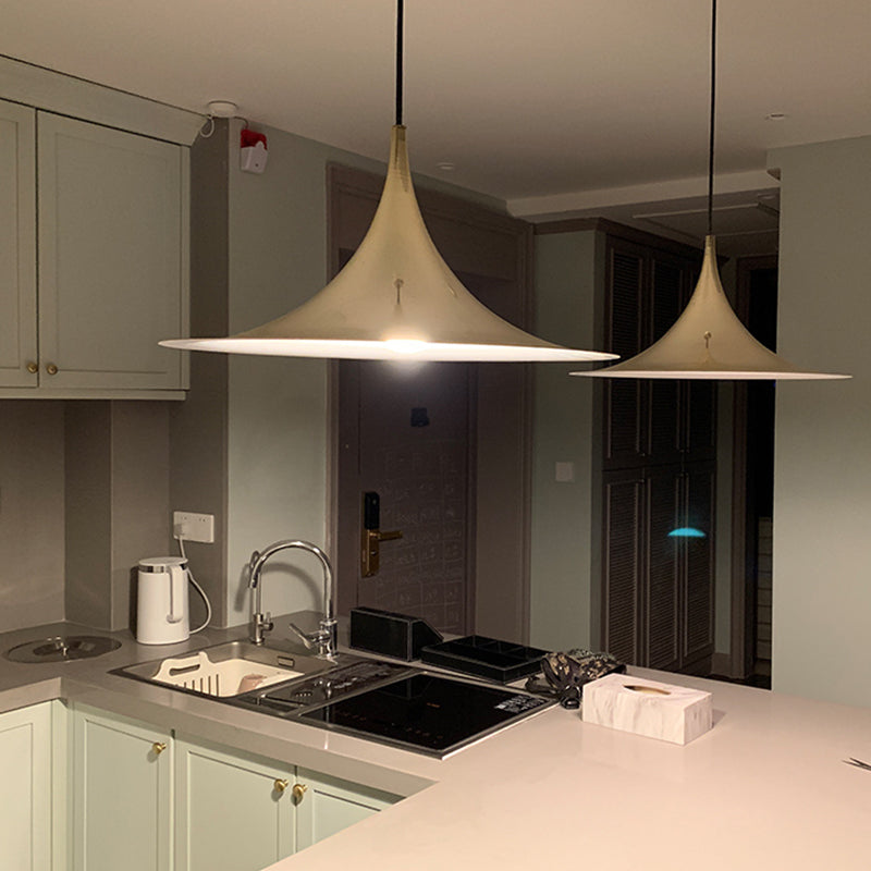 Geometric Shape Metal Hanging Light Modern 1-Light Hanging Mount Light Fixtures