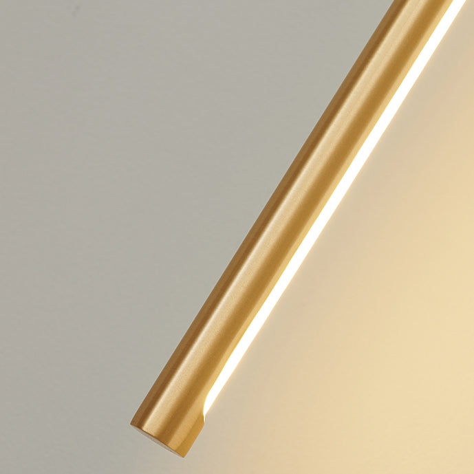 Cylinder Shape Pendants Lights Style Contemporary Metal Lampes suspendues en métal