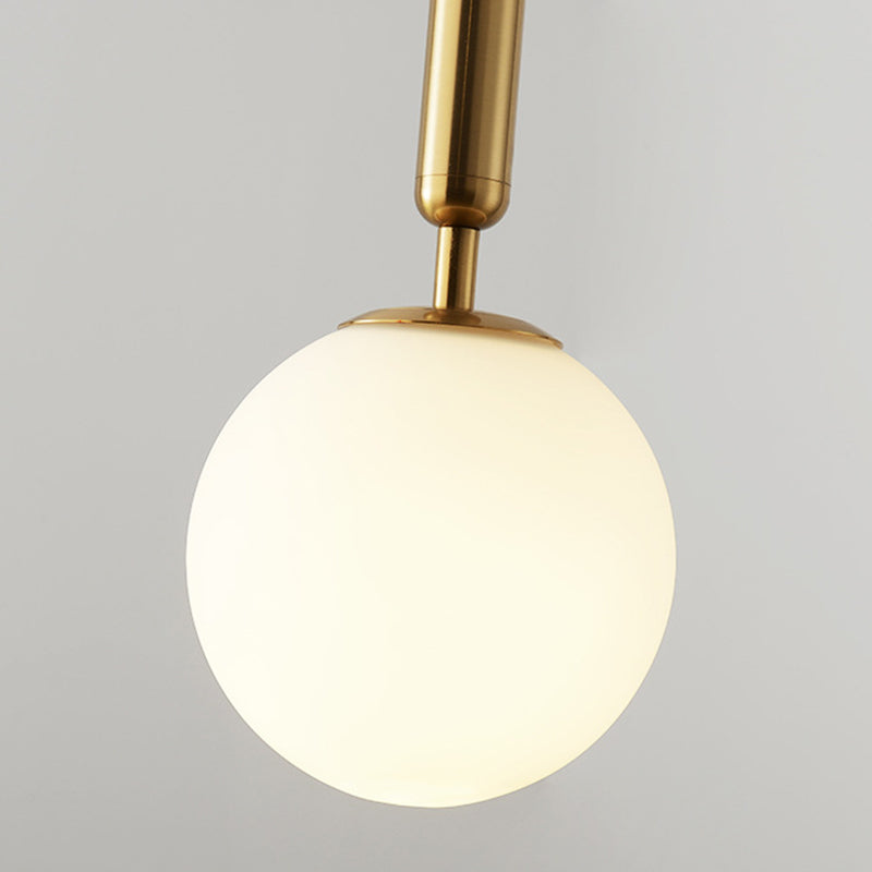 Spherical Hanging Lights Modern Style Glass Hanging Light Fixtures