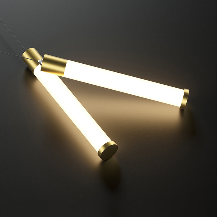 Geometrische Form des zeitgenössischen Stils Anhänger Leuchten Metall 3 Licht hängende Lampen