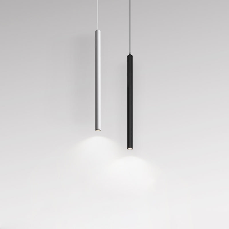 Linear Shape Metal Hanging Light Modern Style 1 Light Hanging Light Fixtures