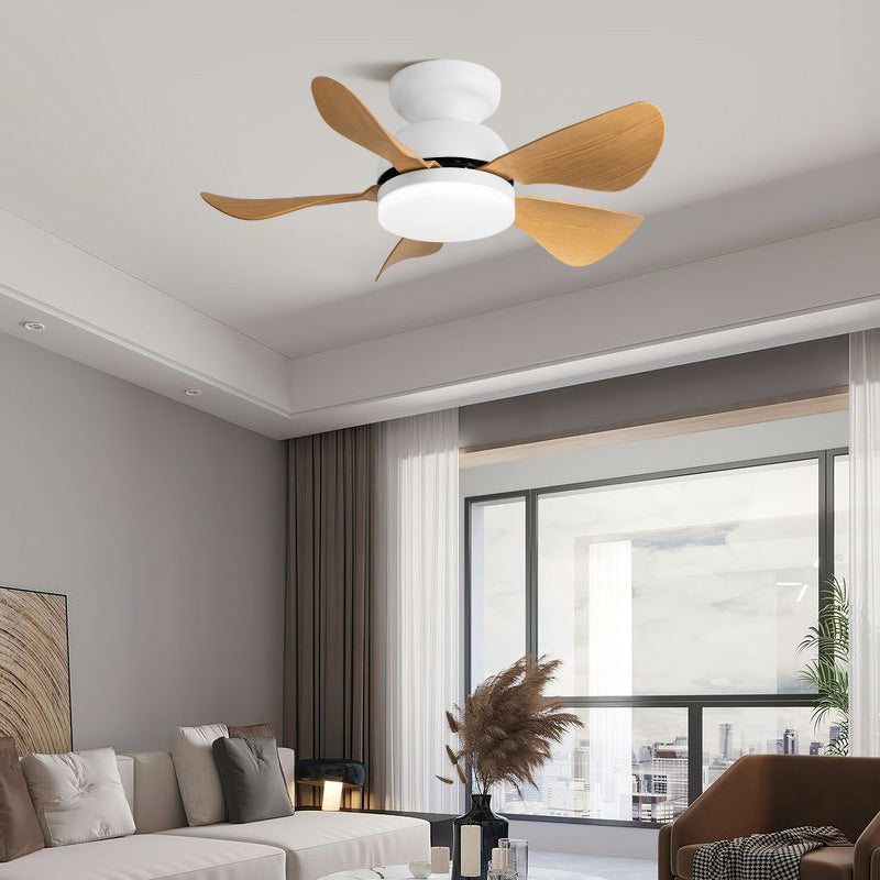 1 illuminazione a ventola leggera Light a soffitto in metallo moderno per camera da letto