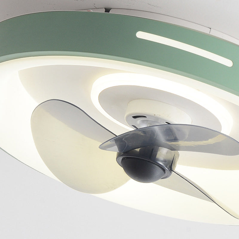 Plafond de plafond en métal lampe de lampe de lampe simplicité plafond lumière montée