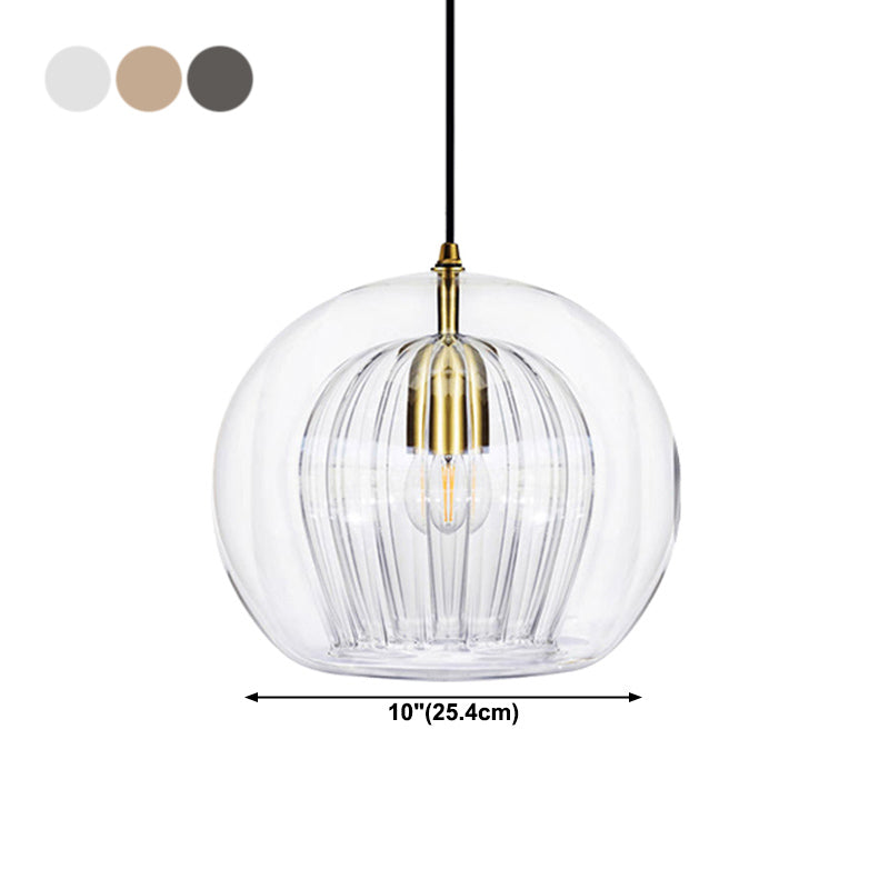 Zeitgenössisches Glas hängend Licht kreativer Anhänger Beleuchtung