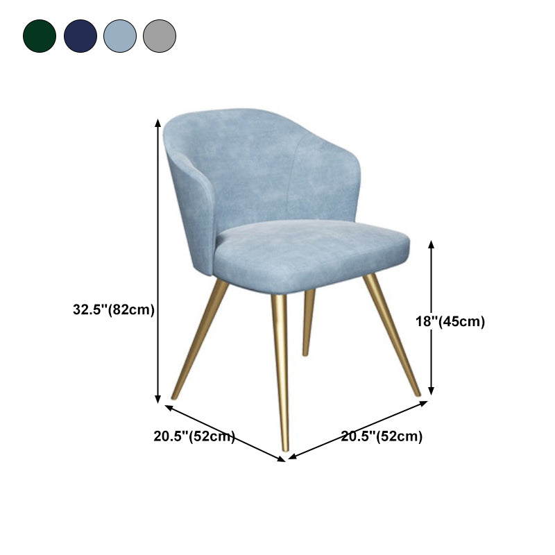 Glam Style 1/4/5 Pieces Dining Set White-gold Table Kitchen Set for Living Room