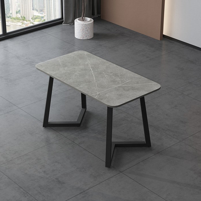 Modern 1/4/5/7 Pieces Dining Room Table Set Sintered Stone Dining Set