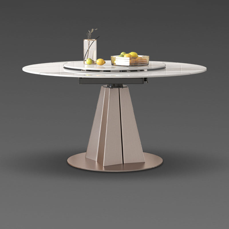 2/5/7 Stück Runde Glam Stone Möbel Standard Höhe Esstisch Set Set