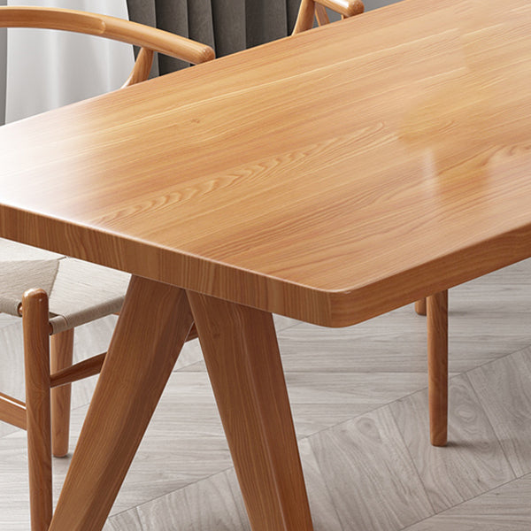 Modern 1/4/5/7 Pieces Rectangle Dining Table Set Pine Wood Dinette Set