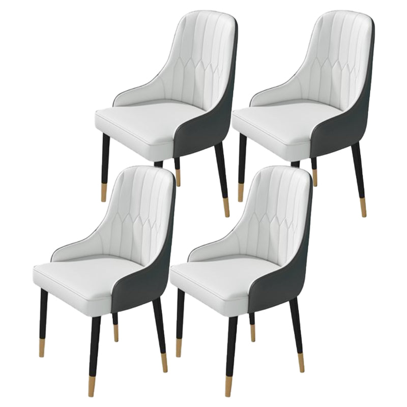 Glam 1/4/5 Pieces Dining Set Rectangle Stone Dining Table for Dining Room