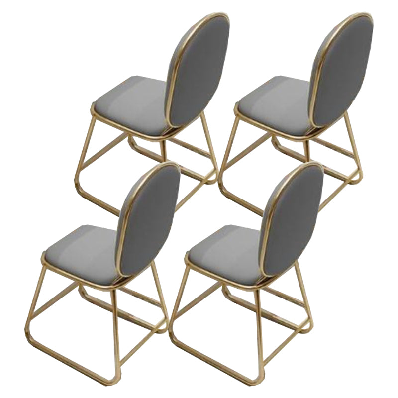 Glam 1/4/5 Pieces Dining Set Rectangle Stone Dining Table for Dining Room