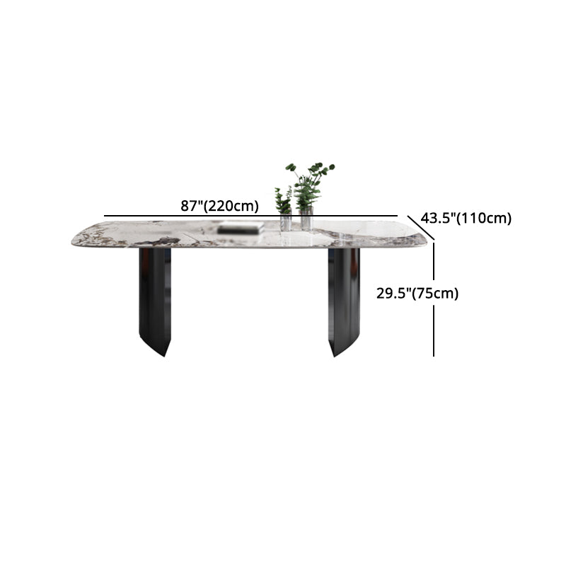 Contemporary 1/4/5/6/7 Pieces Dining Room Set Rectangle Dining Table Set